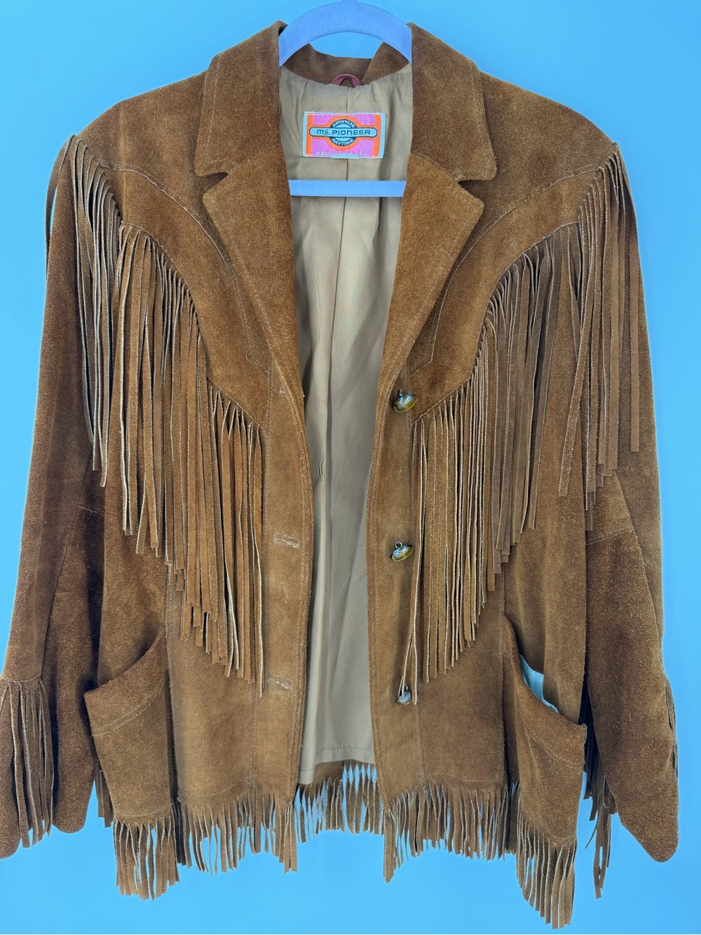 MS. PIONEER fringe jacket